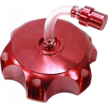 Palivová nádrž VÍČKO NÁDRŽE PALIVA ATV 110/125 KOVOVÉ ČERVENÉ