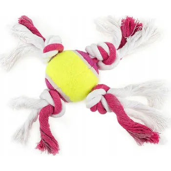 Hračka pro psa Happet Míček pro psy PŘETAHOVADLO PRO PSA HRAČKA PRO PSY PROTI NUDĚ