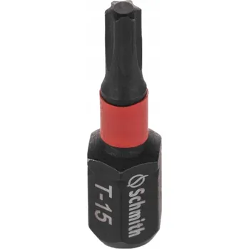 Bit BIT ŠROUBOVACÍ TORX T15 x 25 mm Řada Hi-TEK SCHMITH