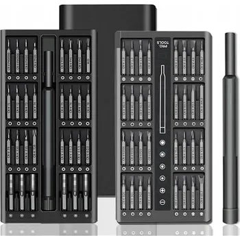 Šroubovák SADA PRECÍZNÍCH ŠROUBOVÁKŮ A NÁŘADÍ TORX KOVOVÉ POUZDRO 63 V 1