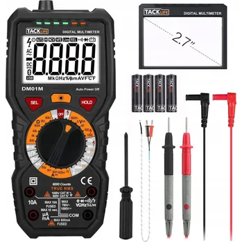 Multimetr Ruční multimetr Tacklife DM01M