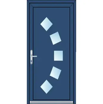Vchodové dveře Vchodové plastové dveře Soft Bella