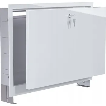 Podomítková skříň Instal-home 7-8 okruhů, pozinkovaná ocel, nastavitelná