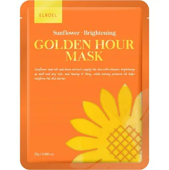 Pleťová maska Elroel Golden Hour Mask rozjasňující pleťová maska Sunflower 25g