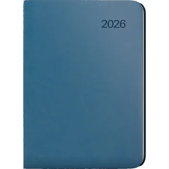 Diář Baloušek, s.r.o. TÝDENNÍ DIÁŘ ZORO PETROLEJOVÁ 2026 - KULATÉ ROHY - JEMNÝ HLADKÝ POVRCH