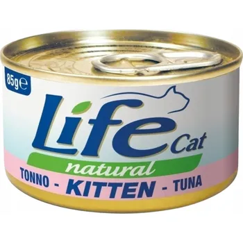 Krmivo pro kočku Life Cat Konzerva 85g Kitten Tuňák - Krmivo pro Koťata