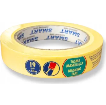 Lepicí páska Maskovací páska Smart žlutá 19 mm x 50 m