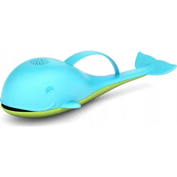 Hračka pro nejmenší Velryba na hraní ve vodě a písku DOLBI modrá 18m+ Bibio