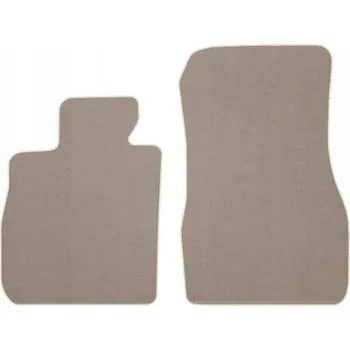 autokoberec BMW 8 G14 19- CAB koberce velur STD BÉŽOVÁ PŘEDNÍ