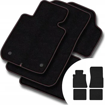 autokoberec Velurové autokoberce Motos 4 ks