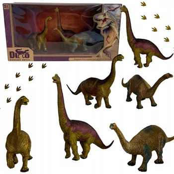 Figurka Sada dinosaurů 3 figurky Realistické detaily Kompaktní velikost