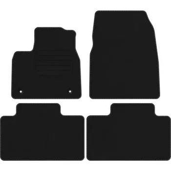 autokoberec Kobercové rohože Edecor velurové 4 ks