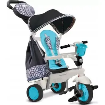 Dětské vozidlo Tříkolka Smart Trike STL1018 bílá, černá, modrá