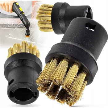 Příslušenství pro parní čistič 1x Mosazný kulatý kartáč pro parní čističe Kärcher SC1 SC2 SC3 SC4 SC5