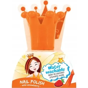 Lak na nehty Chlapu Chlap lak na nehty omyvatelný vodou oranžový 5 ml