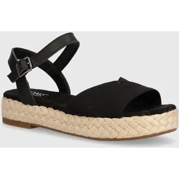 Dámské sandále Sandály Toms Abby černá barva, na platformě, 10020814 99X, EUR 36