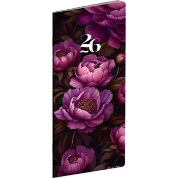 Diář Notique Plánovací diář kapesní 8 x 18 cm měsíční 2026
