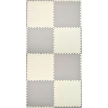 PĚNOVÁ PODLOŽKA VELKÁ PĚNOVÉ PUZZLE 240x120 CM 8 DÍLŮ PODLAHOVÁ XXL SILNÁ