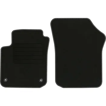 autokoberec Velurové autokoberce s upevněním v sadě Edecor