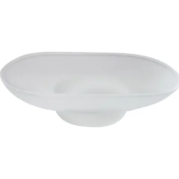 Mýdlenka Volně stojící Mýdlenka Bisk Virginia, bílá, sklo