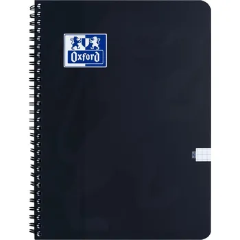 Blok Kroužkový Blok A4 80k čtvereček OXFORD Esse černý