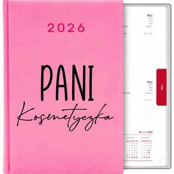 Kalendář Knižkový kalendář 2026 A5 růžový