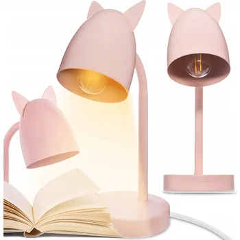 Lampička Stolní lampička PIXEL růžová 25 W