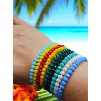 Náramek Sada náramků - 9 kusů - barevný set 4