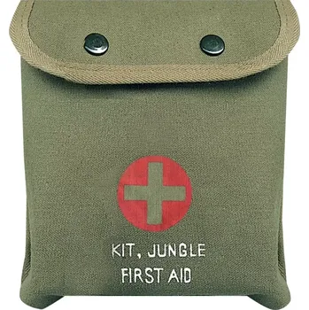 Lékárnička Pouzdro plátěné First Aid VELKÉ (Pouzdro první pomoci s možností upevnění k opasku či batohu)