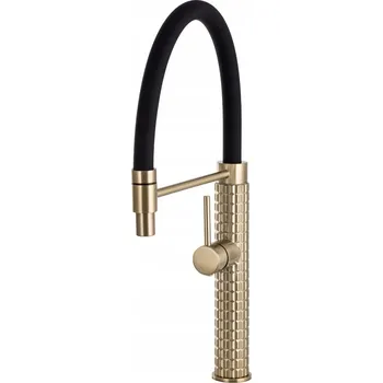 Vodovodní baterie Kuchyňská stojánková baterie Gamma Full zlatá