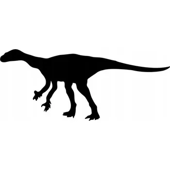 Samolepící dekorace Samolepka na stěnu dinosaurus dravec 6x15 cm