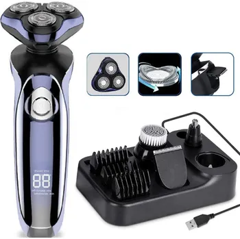 Holicí strojek HOLICÍ STROJEK PÁNSKÝ HOLICÍ STROJEK NA VOUSY A HLAVU ELEKTRICKÝ ZASTŘIHOVAČ 5 V 1