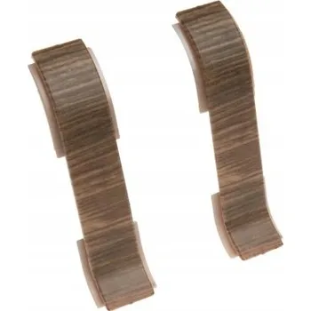 Podlahová lišta Spojka Cezar hliníková 10 x 10, délka 10 cm, Dub Zámkový Mat