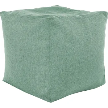 Taburet Taburet PLUSZOVÝ k sezení CUBO křeslo BÉŽOVÝ