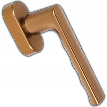 Okenní klika OKENNÍ KLIKA HOPPE SECUFORTE, ČEP 32-42 MM, HLINÍKOVÁ, HNĚDÁ