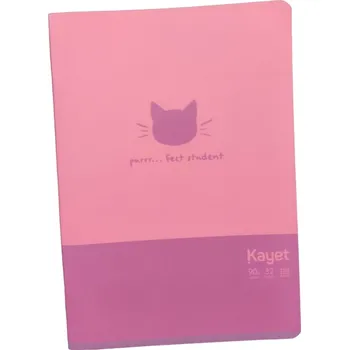 Sešit Sešit A5, linkovaný (3 linky), Kayet, 16 listů