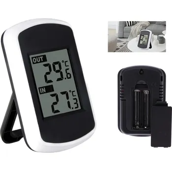 IP kamera TEPLOMĚR VLHKOMĚR DIGITÁLNÍ HYGROMETR IKONY KOMFORTU Černý