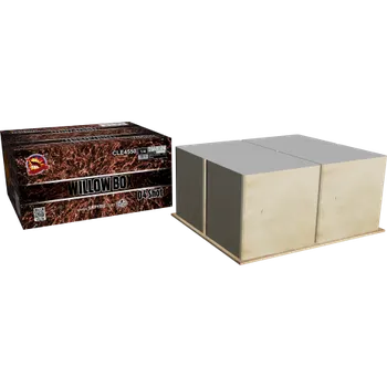 Zábavní pyrotechnika Kompaktní ohňostroj Willow box 104ran