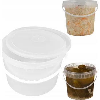 Dóza na potraviny Kbelík s víkem Decortrend 1 l