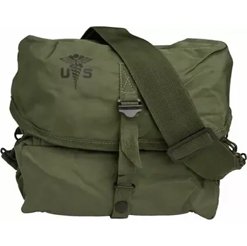 Lékárnička Batůžek Medical kit repro U.S. oliv (Pouzdro první pomoci s možností upevnění k opasku či batohu)