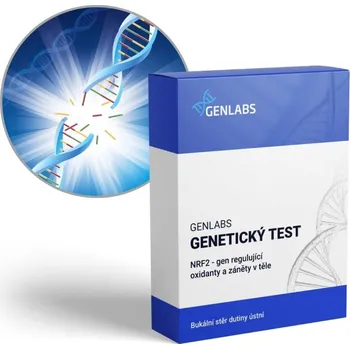 Diagnostický test GENLABS 1x NRF2 – gen regulující oxidanty a záněty v těle