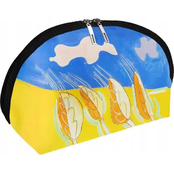 Kosmetická taška Kosmetická taštička Szyjemy sztukę S uměleckým designem, vícebarevná