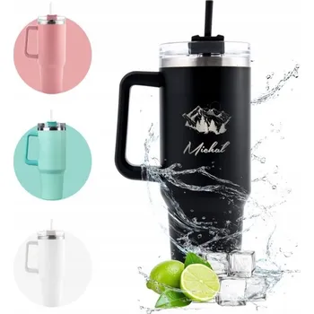 Termoska VELKÝ TERMOHRNEK + GRAVÍROVÁNÍ dárek pro kluka, manžela 4 1200 ML