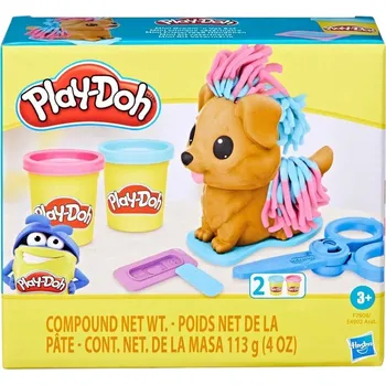 Modelovací hmota Hasbro Play-Doh Mini sada pro veterináře a pečovatele s hračkou pejskem 113 g