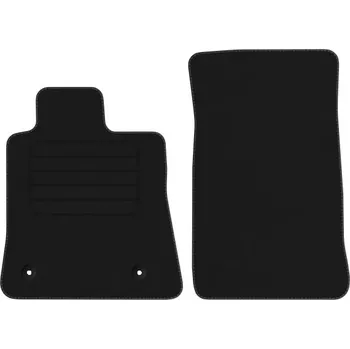 autokoberec Velurové autokoberce s upevněním v sadě Edecor