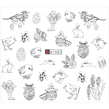 Vodolepka na nehty pro manikúru a zdobení A1583