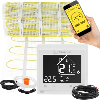 Topná rohož SADA Vyhřívací podložka pod dlaždice MA-160W/m2 9m2