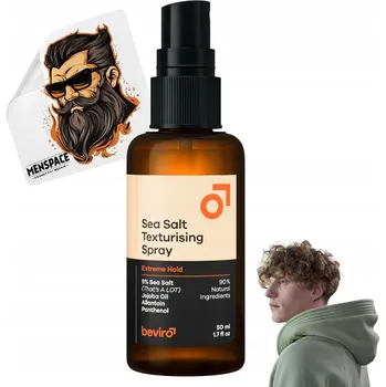 Stylingový přípravek Beviro Sea Salt Texturising Spray silně tužící slaný sprej na vlasy 50 ml