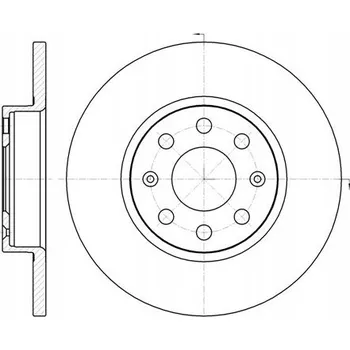 Brzdový kotouč Remsa 61209.00 Brzdový kotouč