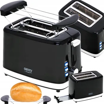 Toustovač TOUSTOVAČ S ROŠTEM NA ROZPÉKÁNÍ PEČIVA, FUNKCE ROZMRAZOVÁNÍ, REGULACE CR 3218